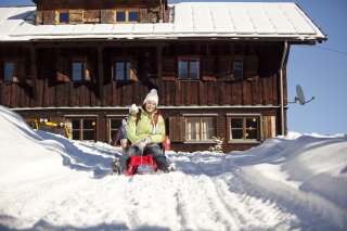 Naturrodelstrecke an der Wannenkopfhütte