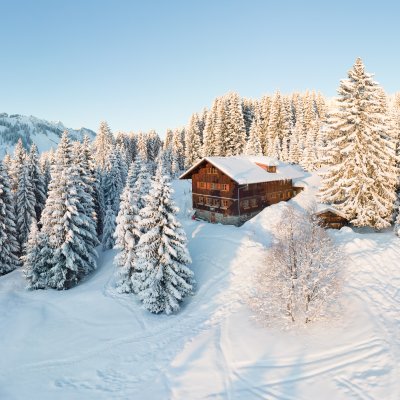 Einzigartige Berghütte mitten im Landschaftsschutzgebiet