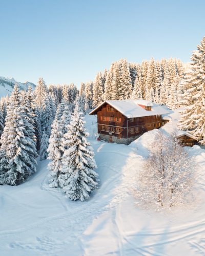 Einzigartige Berghütte mitten im Landschaftsschutzgebiet