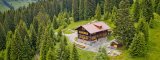 Die Wannenkopfhütte bei Oberstdorf ist eine urige Allgäuer Berghütte mit traumhaftem Blick auf die Berge. Die Wannenkopfhütte bei Oberstdorf