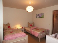 Schlafzimmer mit Einzelbetten
