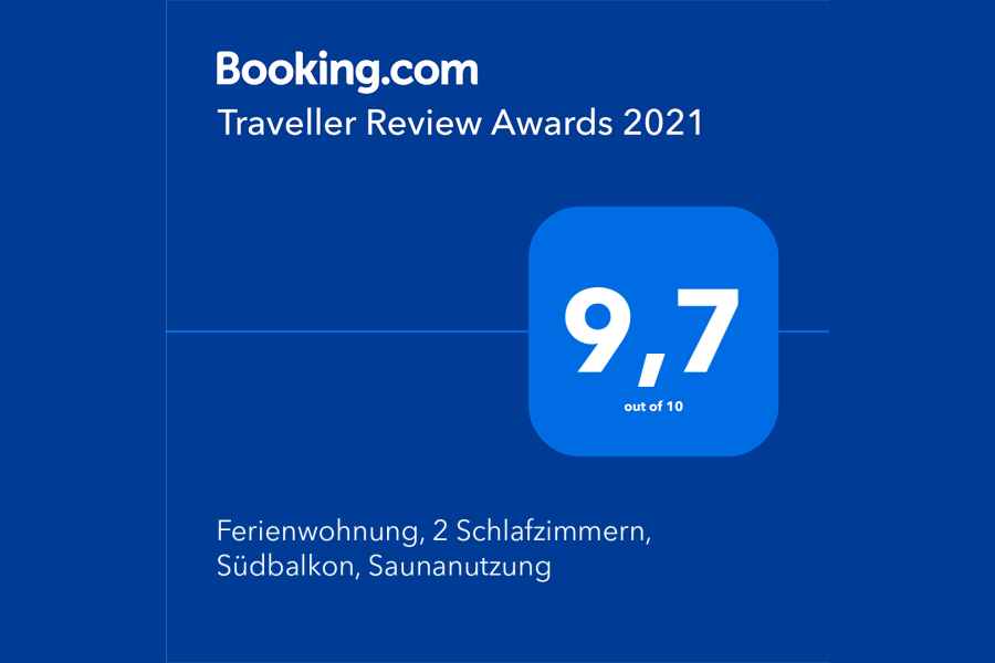 Booking.com Award 2021