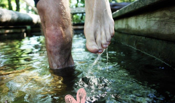 5 säulen von kneipp wasser treten