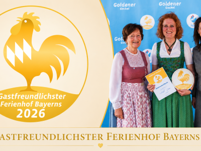 Goldener Gockel