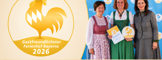 Goldener Gockel