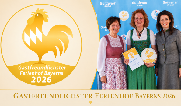 Goldener Gockel