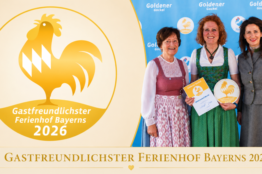 Goldener Gockel
