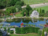 Erholen Sie sich in unserem Garten - Wellnesshof Blenk - 5 Sterne Ferienwohnungen in Wertach im Allgäu