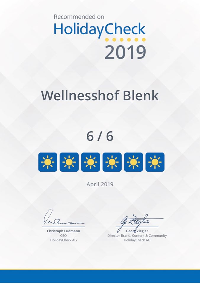 Holiday Check Bewertung 2019