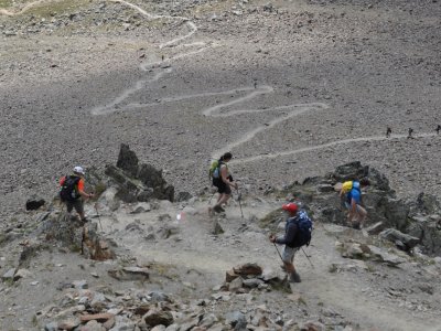 Schöne Weg ins Schnalstal