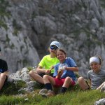 Kinder beim Pause machen