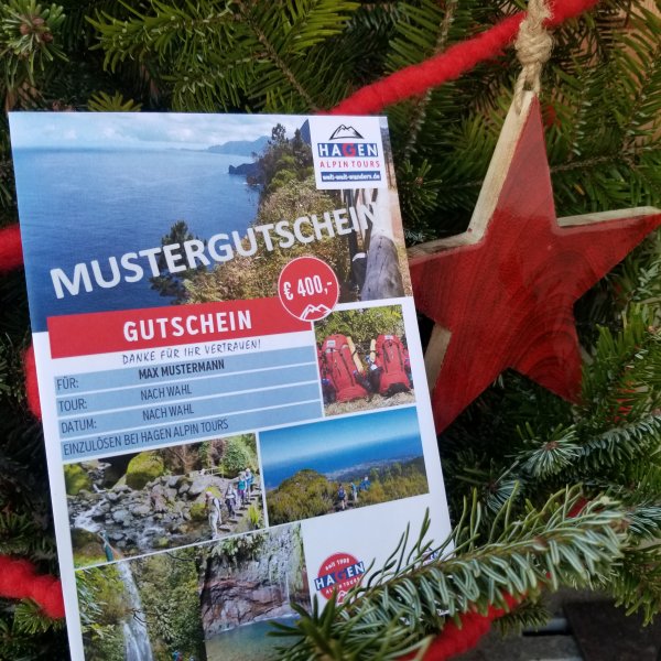 Gutschein Wandern