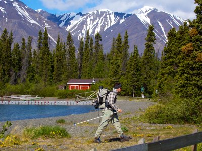 Hiking Kluane