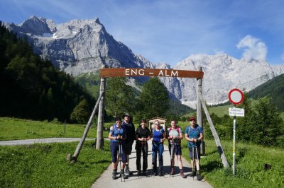 Start in der Eng
