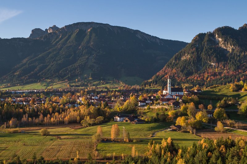 Pfronten im Spaetsommer