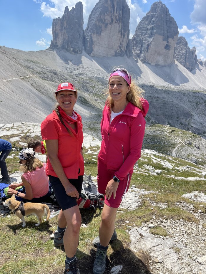 Drei Zinnen mit Tamina Kallert und Rita Hagen