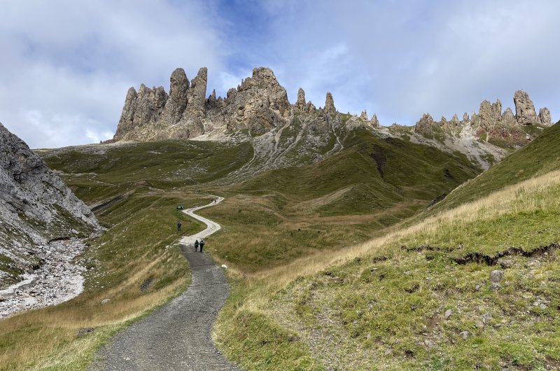 Weg zur Tierser alpl