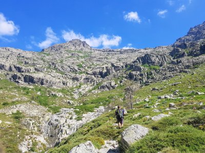 GR20 Bergpanorama