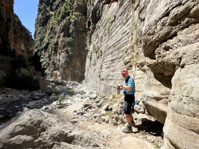 Samaria Schlucht mit Winni