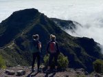 Ausblick Wolken mit Menschen