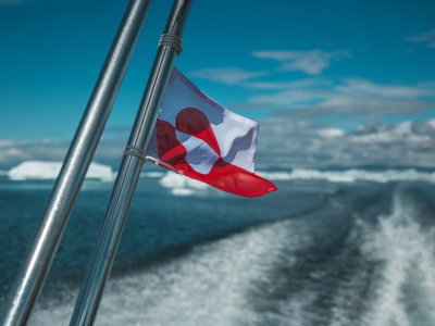 Grönland Flagge
