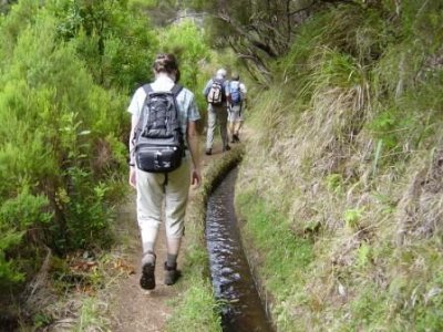Wandern entlang Levada