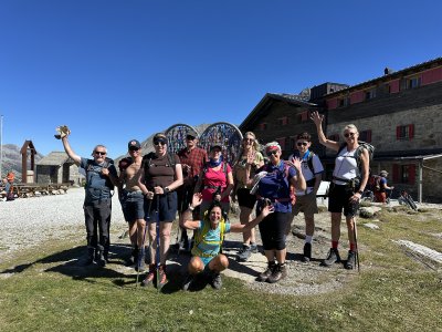 Gruppe am Pfitscher Joch