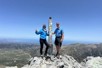 Gipfel des Gingilos mit Winni und Rita