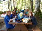 Picknick in der Gruppe