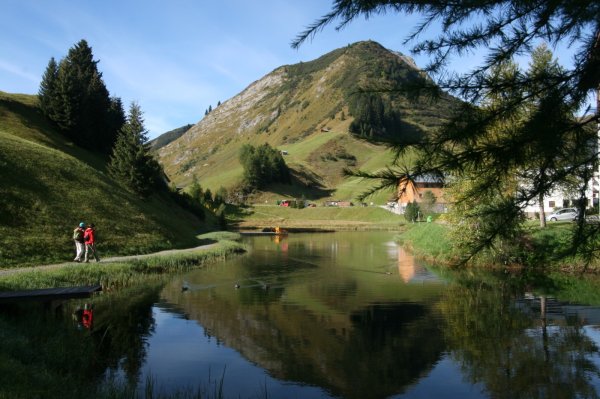 Naturbadeteich Warth quer