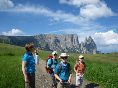 Saiser Alm und Schlern