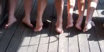 Nackte Füsse