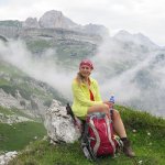 Tamina macht Pause - Brenta Dolomiten