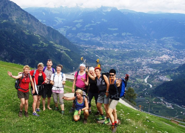 Blick nach Meran
