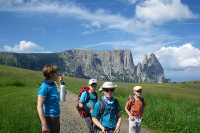 Dolomiten mit Kindern - Seiser Alm