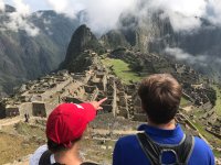 Freie Sicht auf Machu Picchu