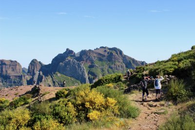 Wanderer auf Madeira