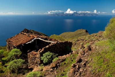 Wanderung über dem Meer