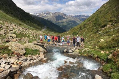 E5 Komfort Spezial Abstieg nach Zwieselstein