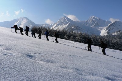 Schneeschuhgruppe