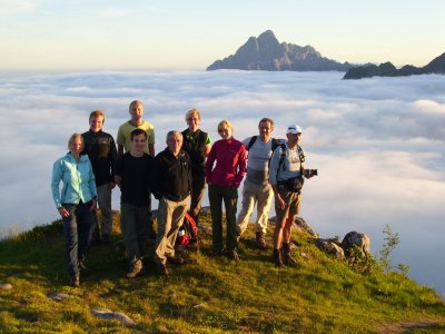 Gruppe am Gipfel