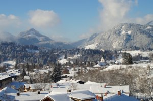 Blick auf Oberstdorf