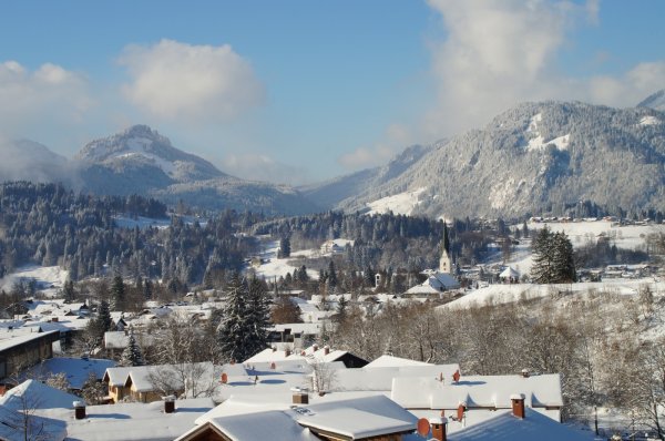 Blick auf Oberstdorf