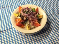 Bunt gemischter Salat