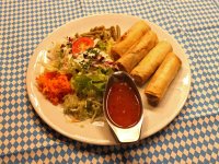 Hausgemachte Thai Frühlingsrollen