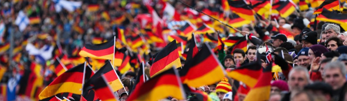 Fans feiern