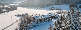 Hotel Frohsinn im Winterkleid