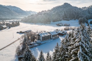 Hotel Frohsinn im Winterkleid