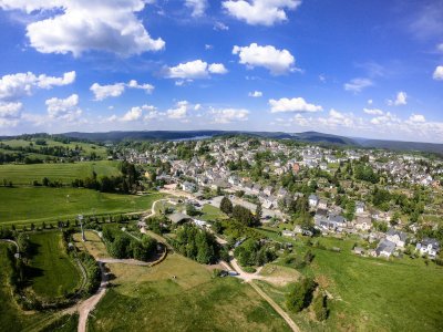 Wurzelrudi Eibenstock von oben