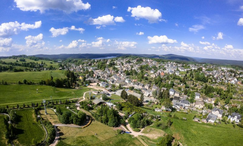 Wurzelrudi Eibenstock von oben
